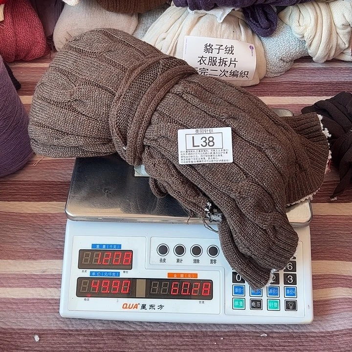 貉子绒衣服拆片L38