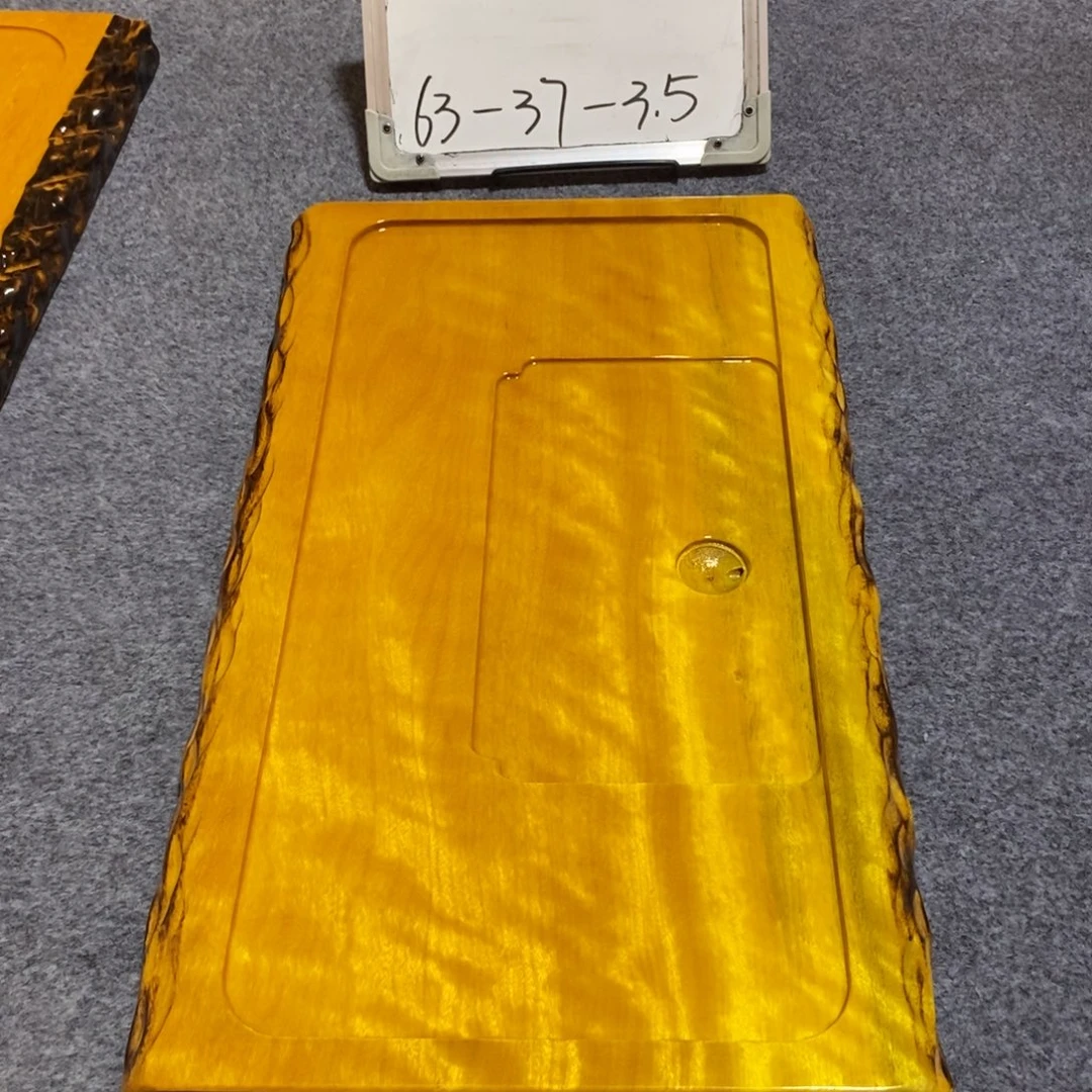 东***亚非洲大叶金丝楠木茶盘