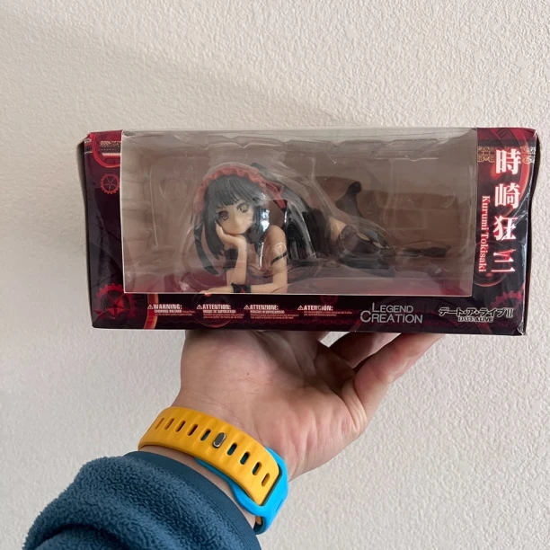 【优质版孤品】爬姿小孩版狂三彩盒吸塑盒装手办摆件