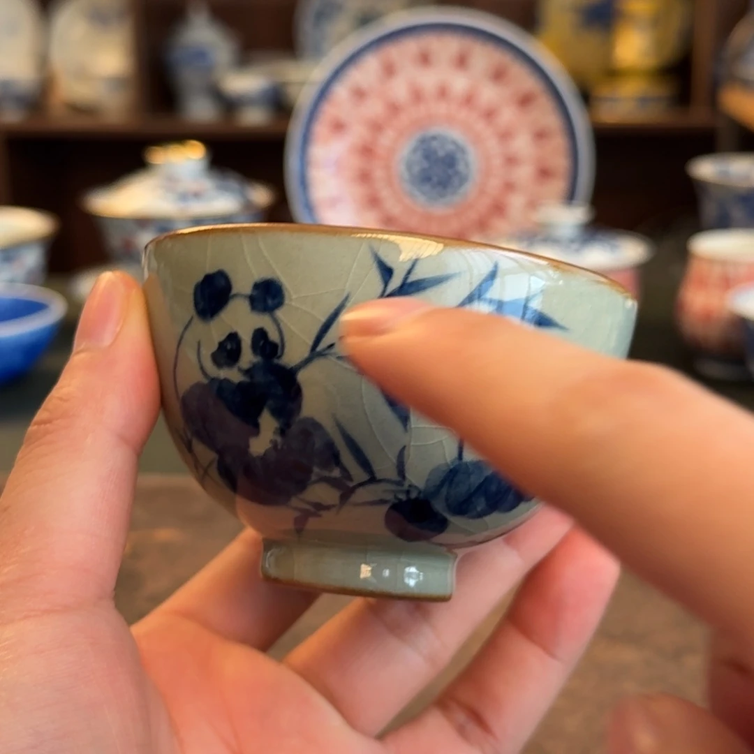 纯手工手绘陶瓷茶具
