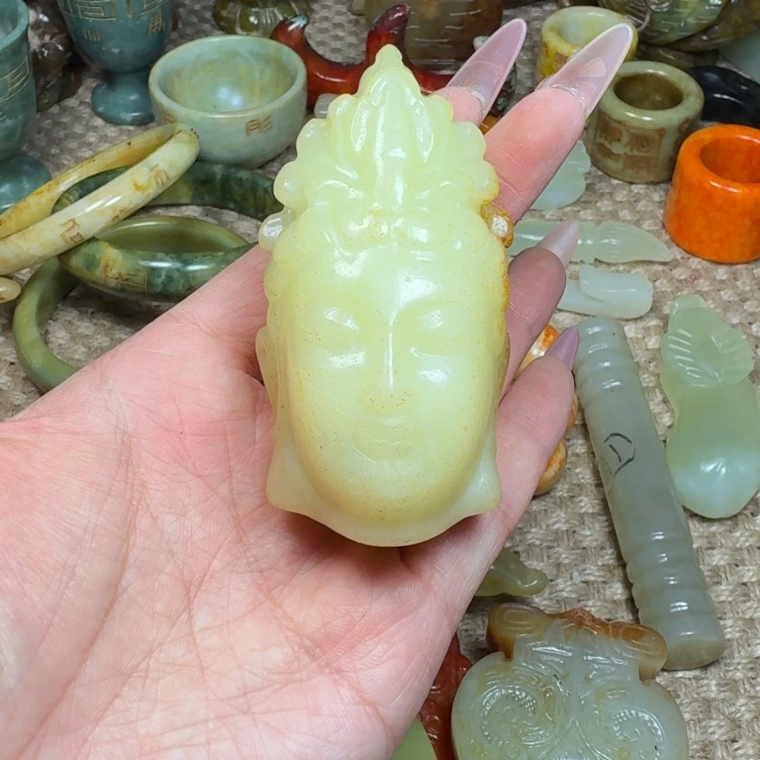 白玉菩提吊坠挂件