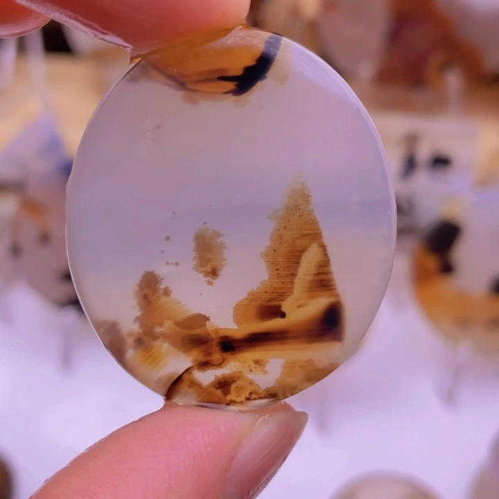 玛瑙/玉髓未镶嵌吊坠(不含链)