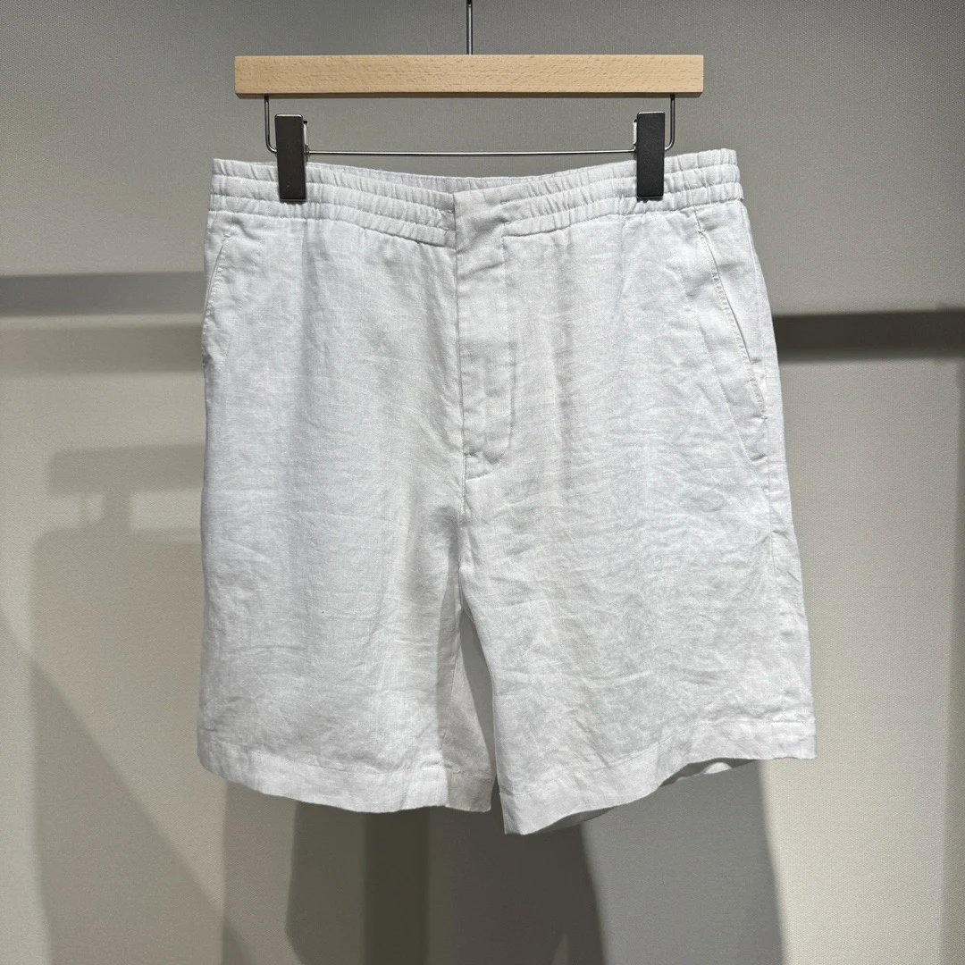 PABO | 老钱风天然亚麻休闲短裤 【100%亚麻】
