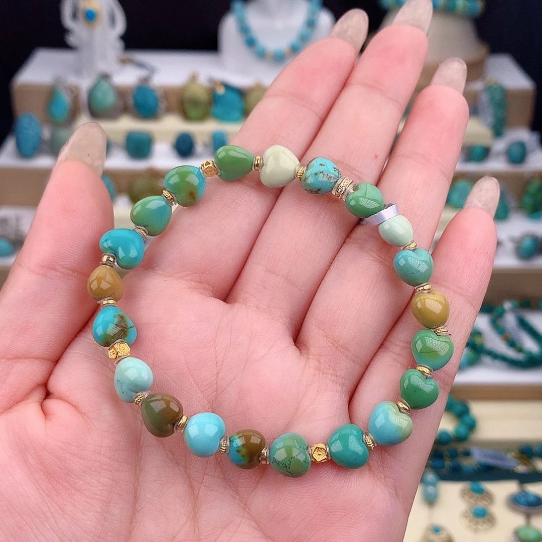 绿松石未镶嵌手链