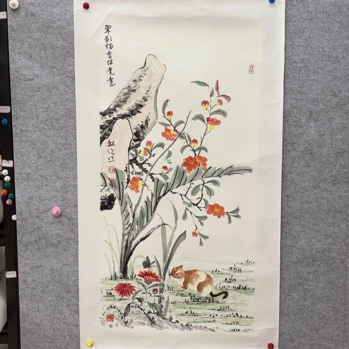 国画花鸟等多种鸟类和鸟类
