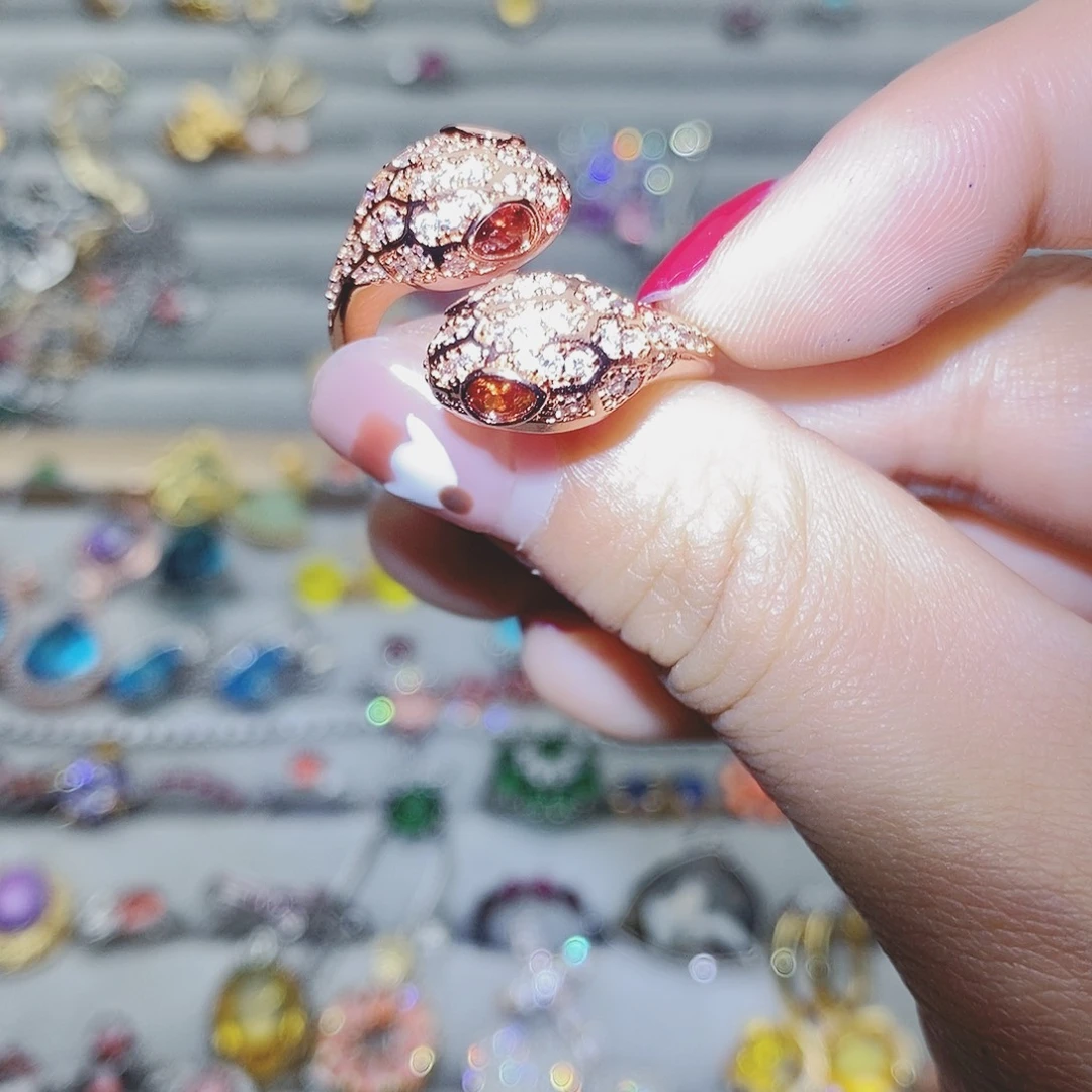 【闪购商品】芙蓉石戒指银S925镶嵌