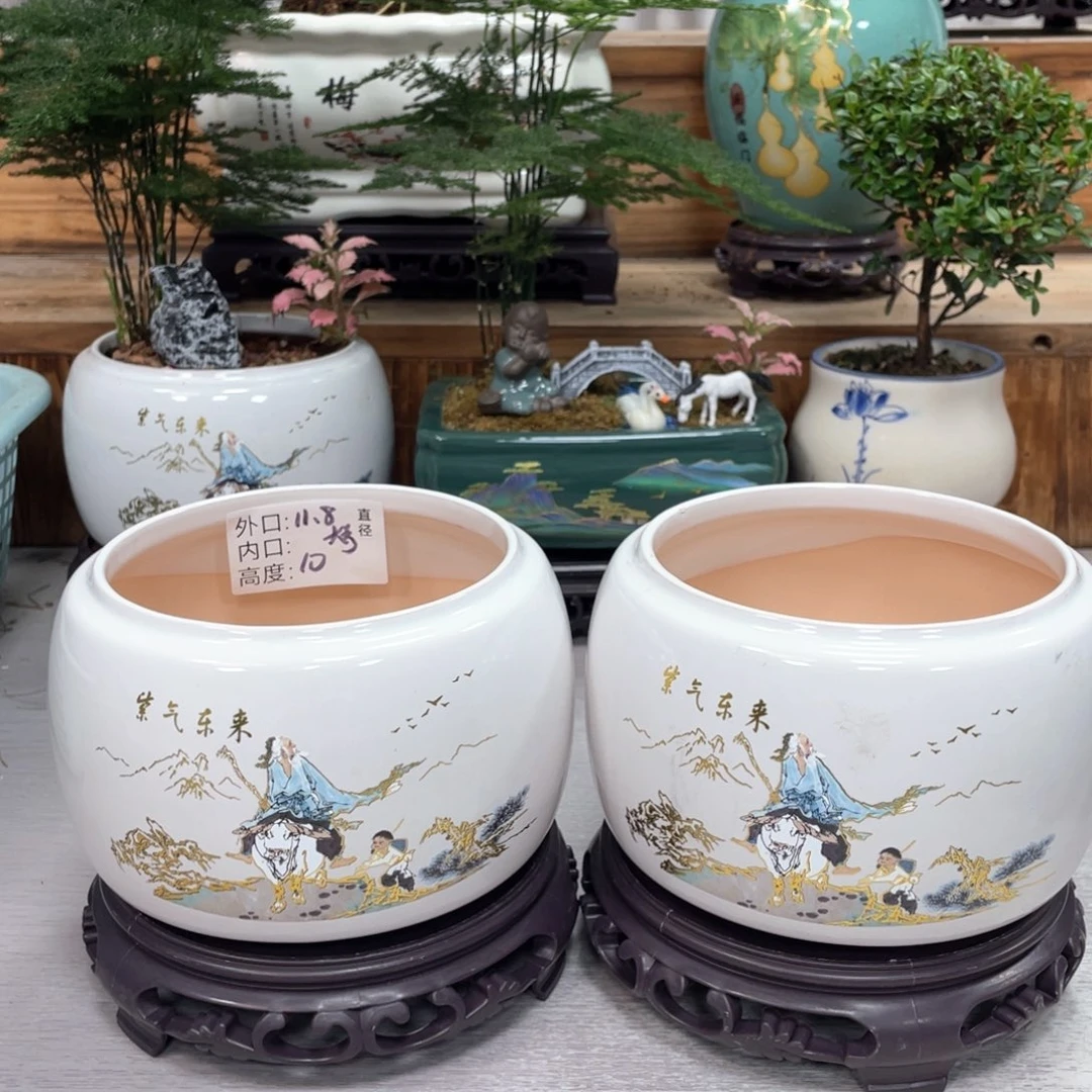 陶瓷花盆艺术展紫砂艺术花盆