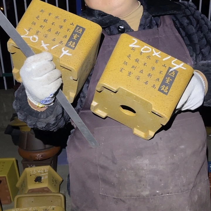 紫砂花盆紫砂等传统