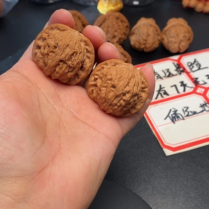 吊坠文玩核桃磨盘37