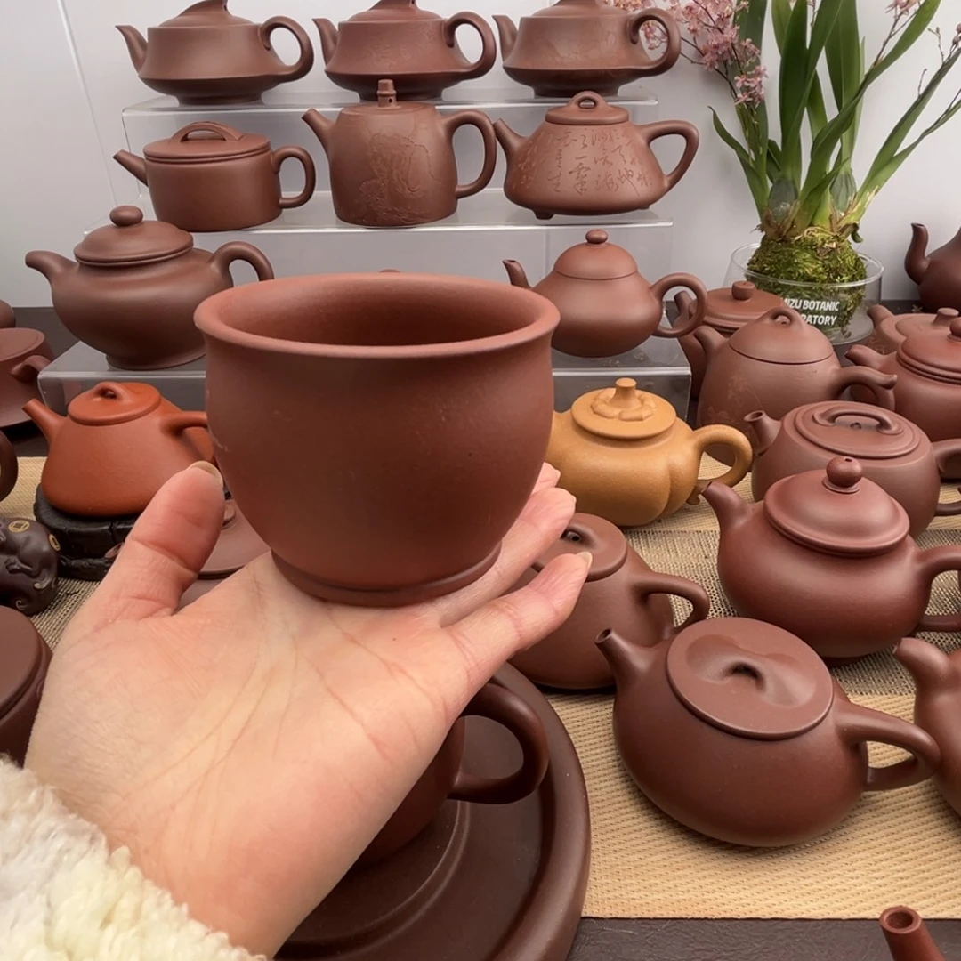 茶壶紫砂底槽清主人杯