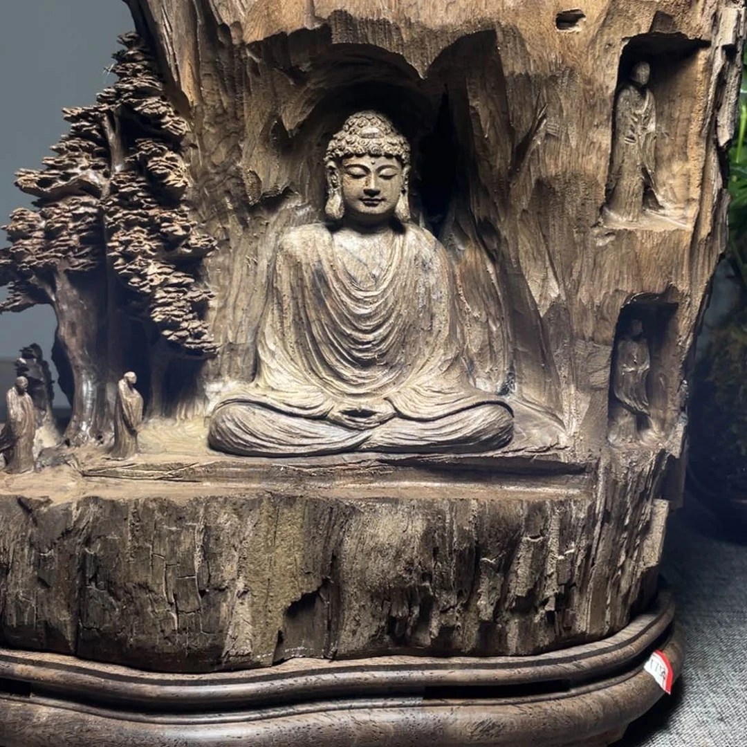 一***止阴沉木摆件工艺品