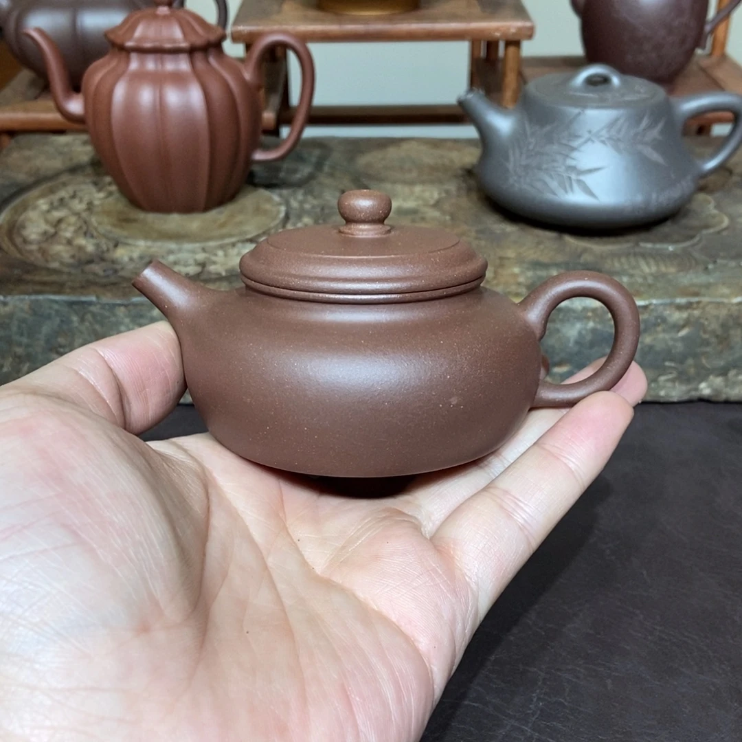 茶壶紫砂台西底槽清160容量