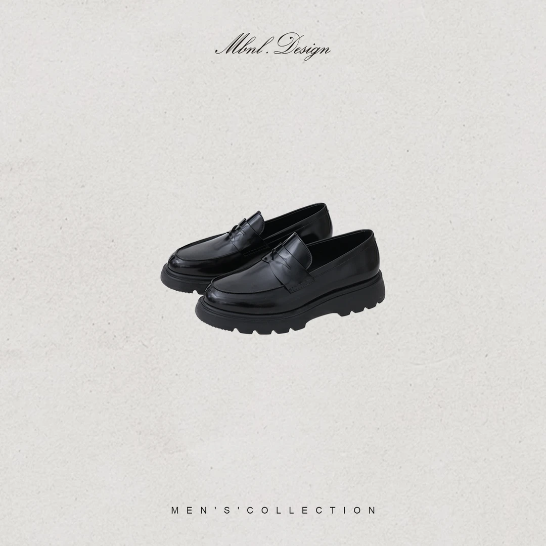 MBNL-F「British Style」秦磊男装小牛皮英伦腔调乐福鞋LL-WXZ9031
