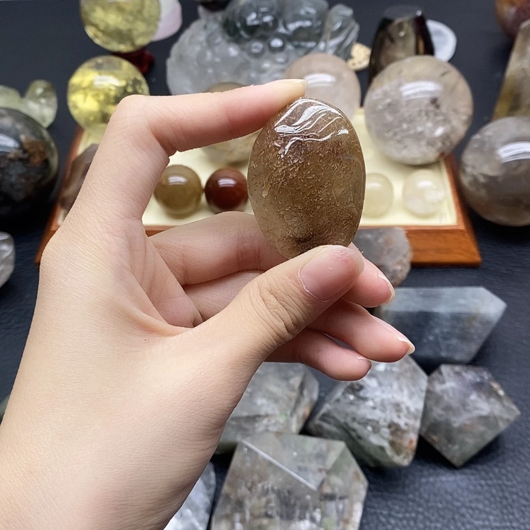 未镶嵌水晶珠宝半成品262水晶石
