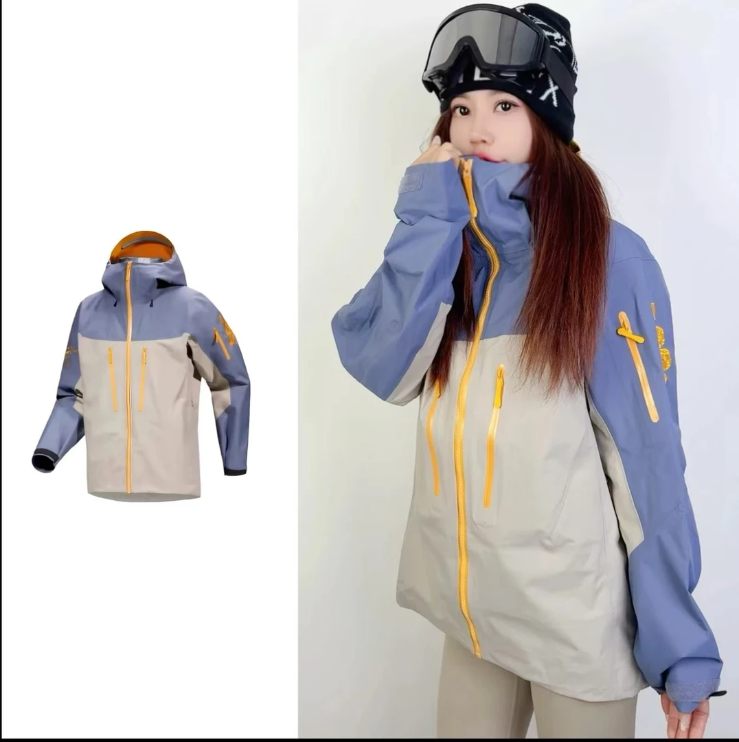 台州袅海外版【净版】春秋蛇年冲锋衣情侣休闲男女同款