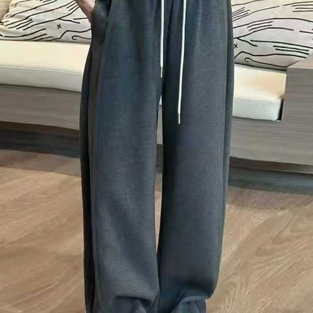 先利专属加厚绒可抽绳小个子弯刀裤