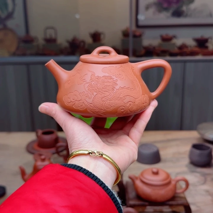 紫砂茶壶静****@红泥双工全手工新年福利