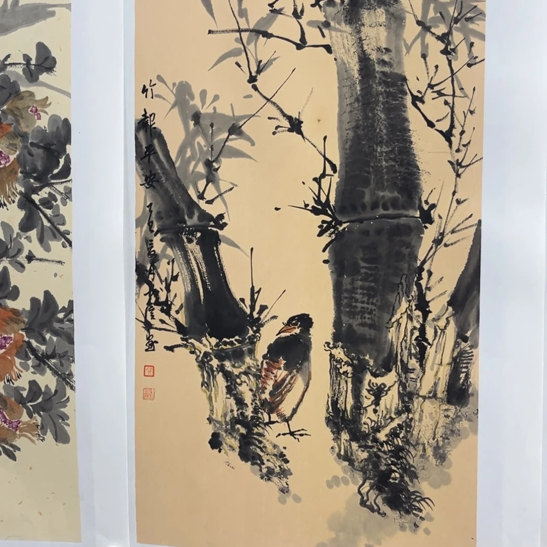 天****国画绘画作品多次参加全国美展