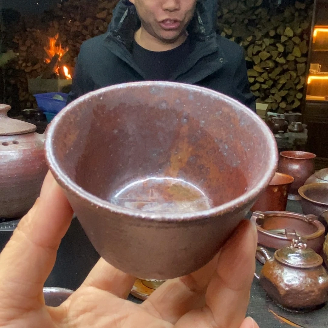 紫砂柴烧紫砂茶器