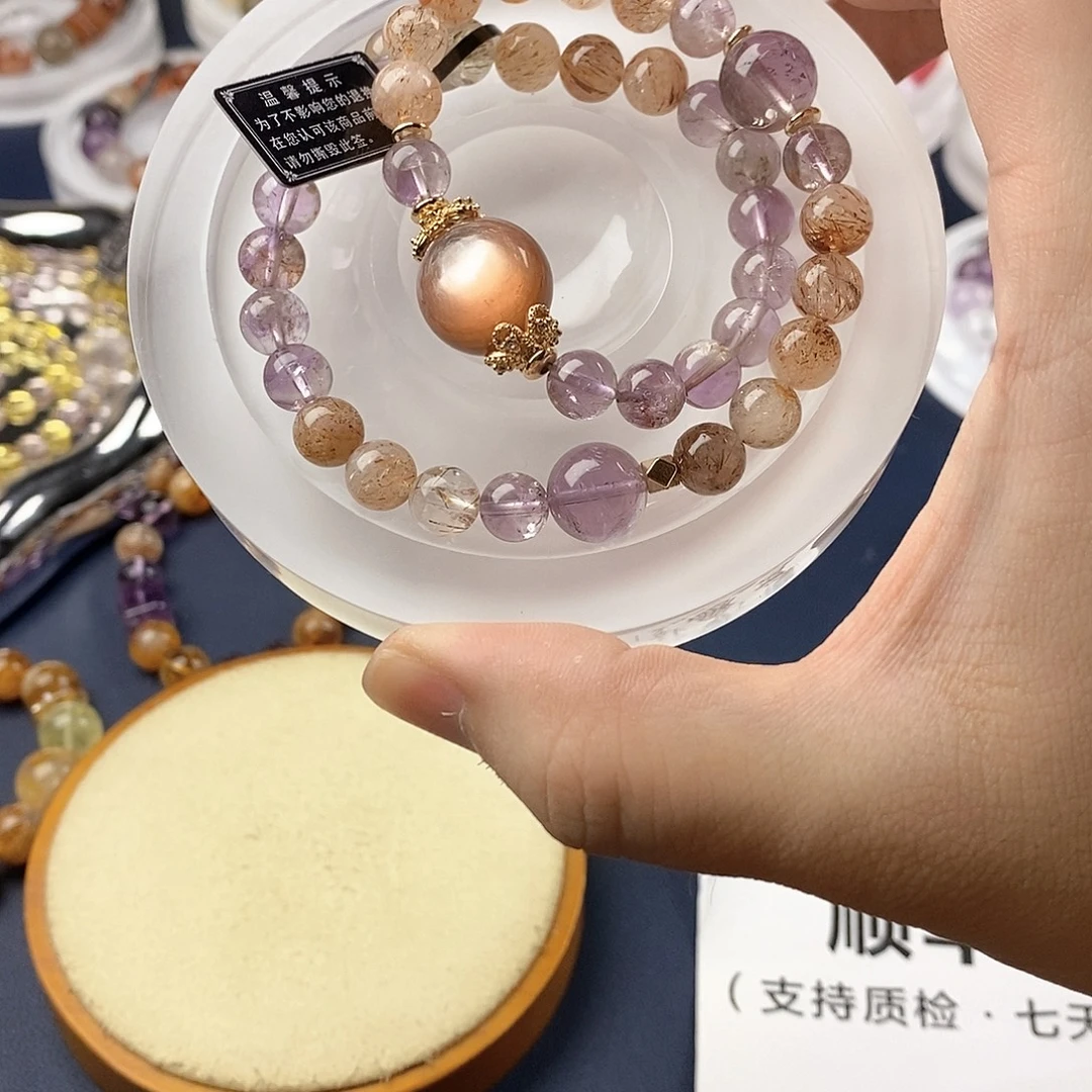 银S925镶嵌手链水晶