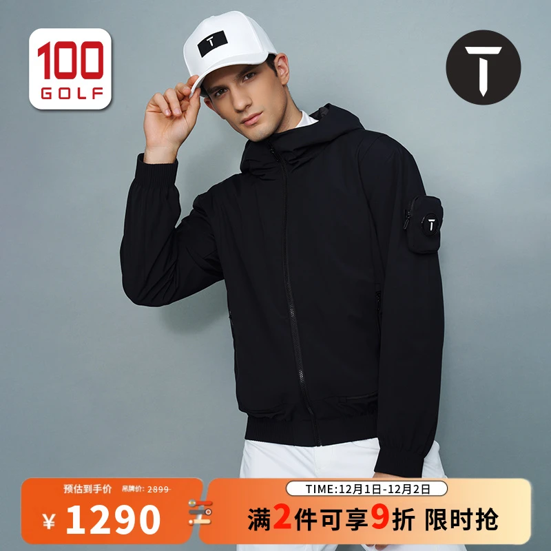 EuropeanTour欧巡赛高尔夫服装男秋季运动风衣简约夹克EM232JJ031