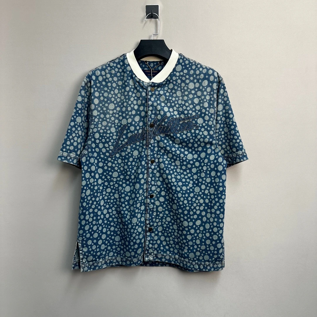 99新 LouisVuitton/路易威登 lv草间弥生棒球衫/XL码/价15300