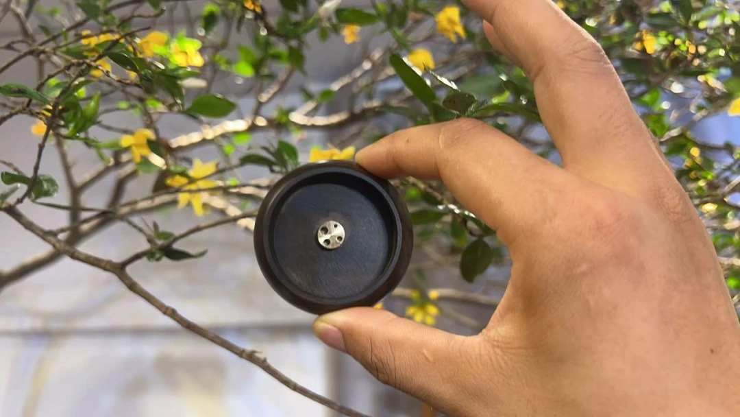 黑檀立式香插底座/单个 通货