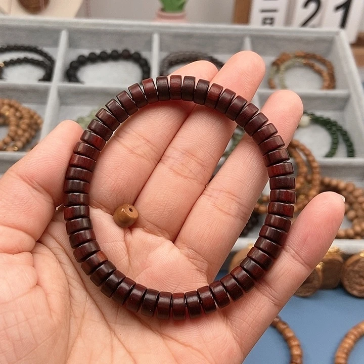 库克手串药片手串紫檀8