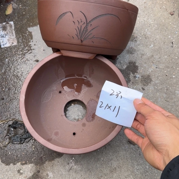 紫砂花盆特价商品