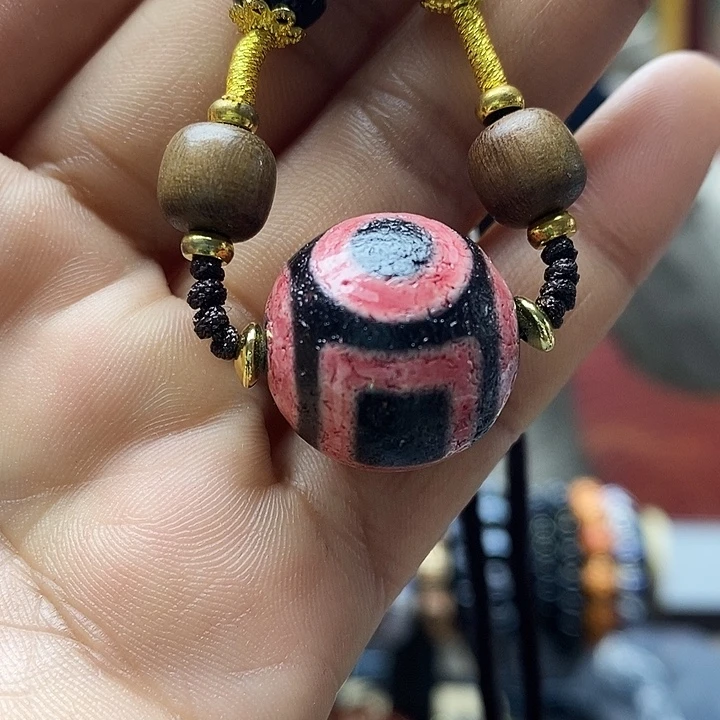 玛瑙/玉髓合金颈饰