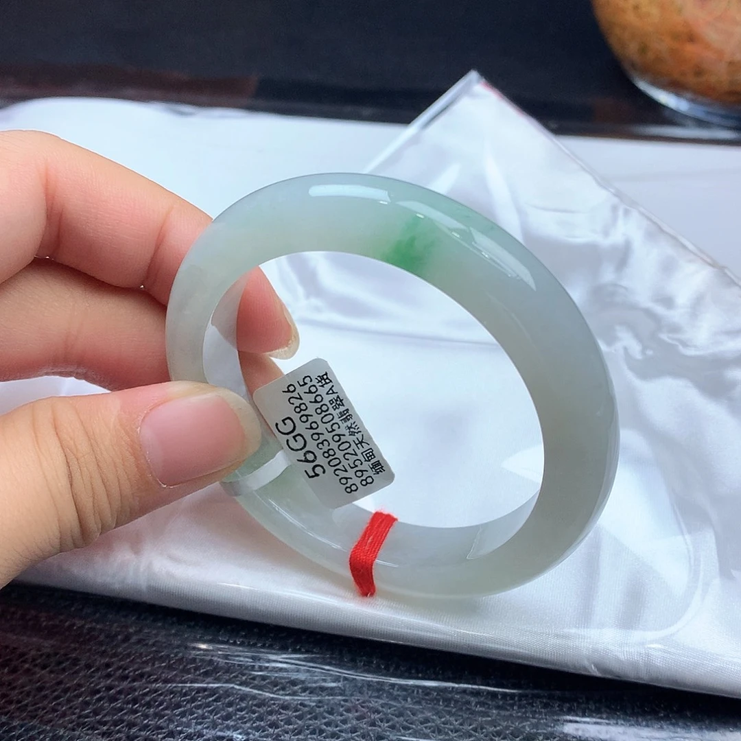 翡翠未镶嵌手镯天然缅甸翡翠A货手镯
