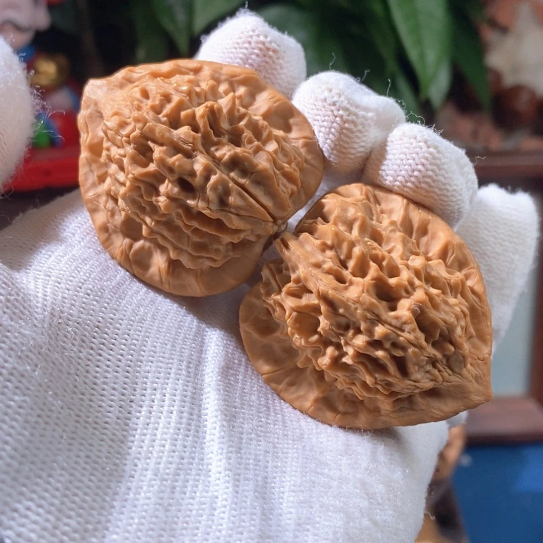 文玩核桃吊坠古*朱雀