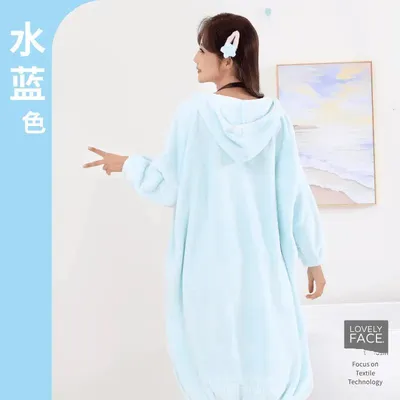 【13. 9元包邮】可穿式浴巾母婴用品加厚洗澡连帽浴巾吸水速