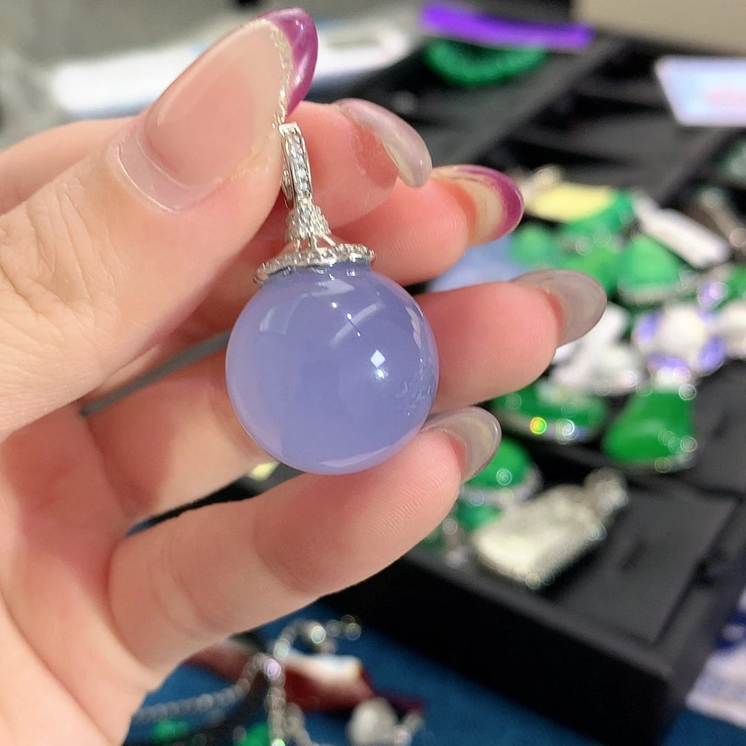 银S925镶嵌颈饰玛瑙/玉髓释****）