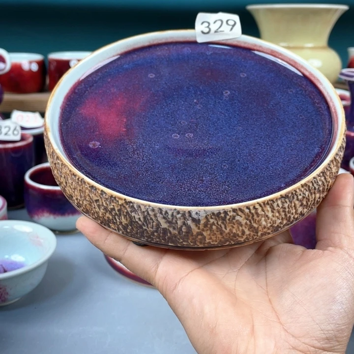 瓷片纯手工制作……微微瑕