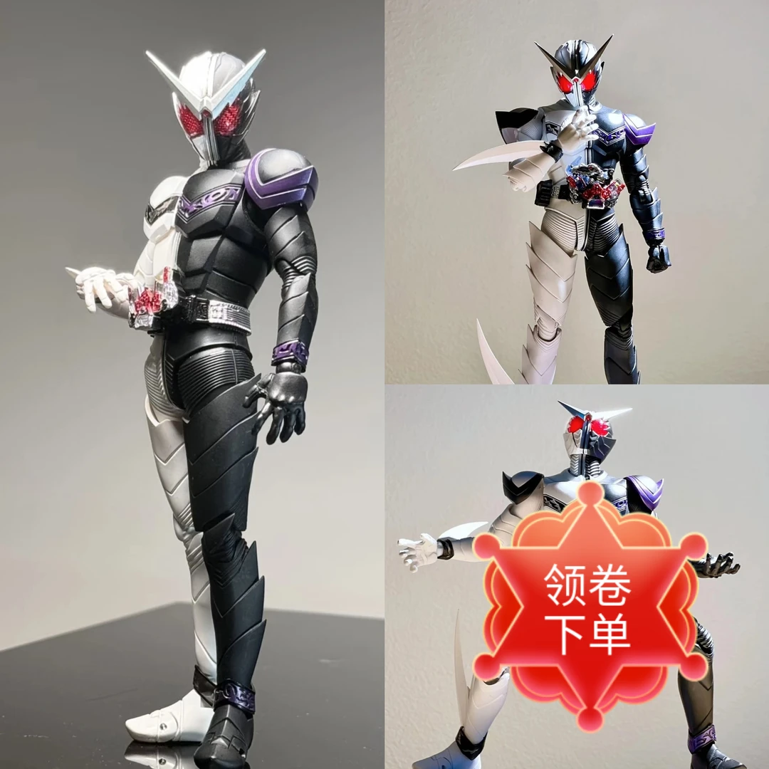 SHF假面骑士W獠牙真骨雕关节超可动模型手办创骑空我周边玩具