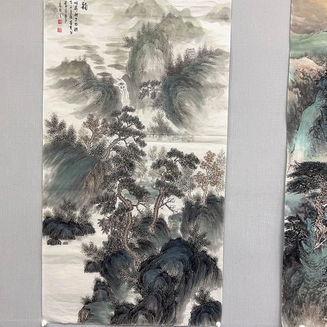 国画国画作品纯手绘作品
