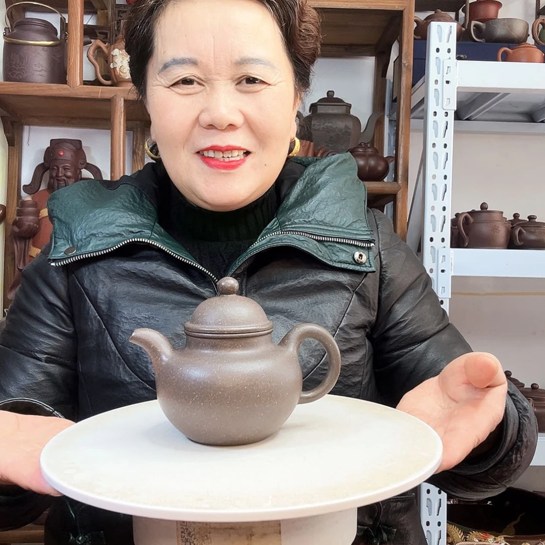 紫砂茶壶爱***赢紫砂壶泡茶喝起来
