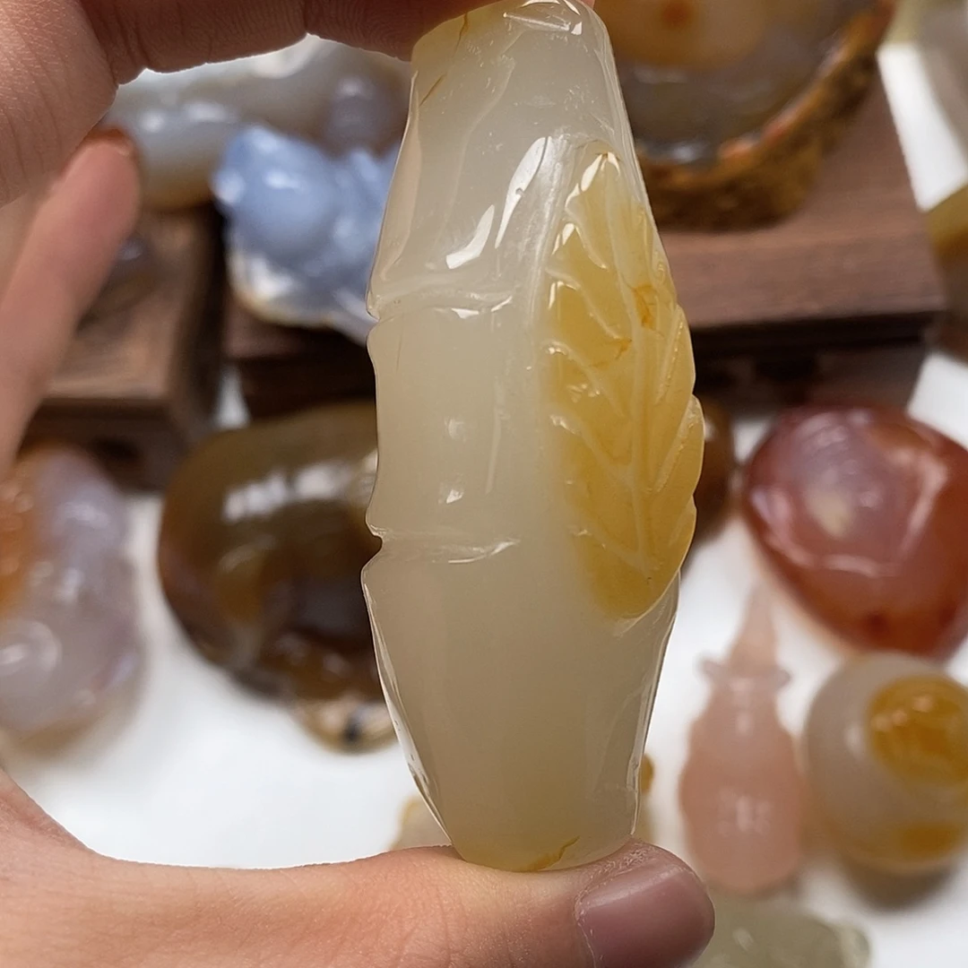 玛瑙/玉髓未镶嵌颈饰