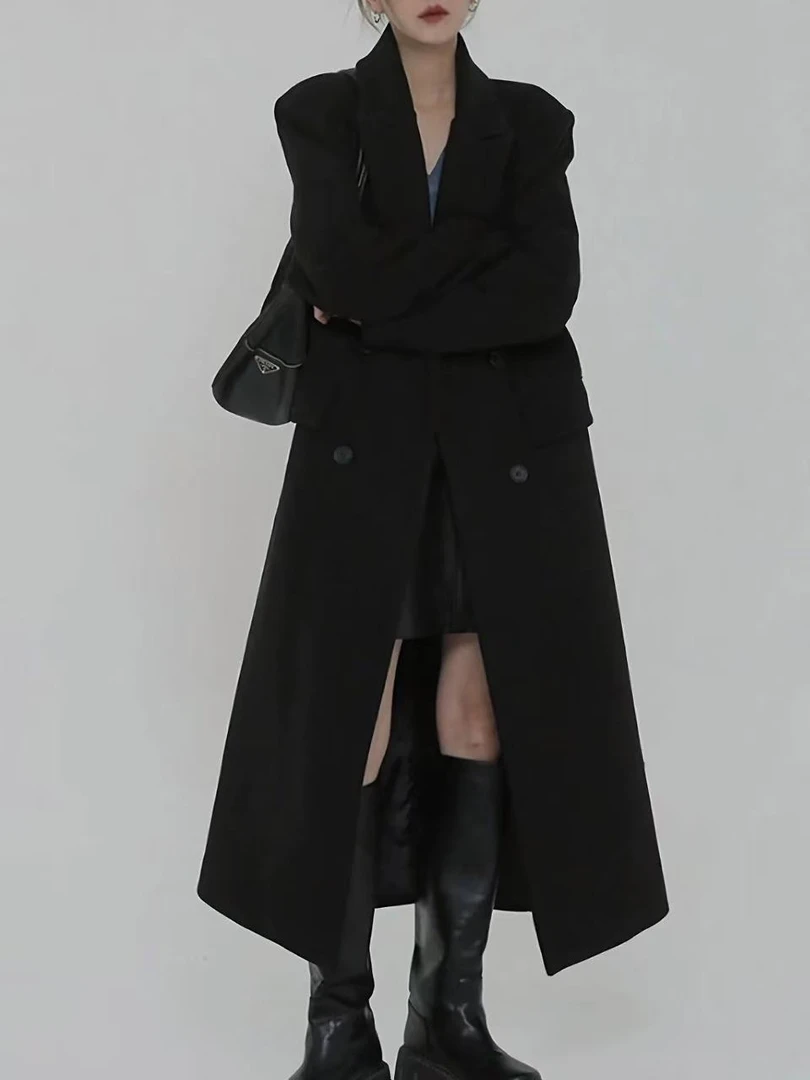 [001-050]时尚百搭中长款毛呢大衣