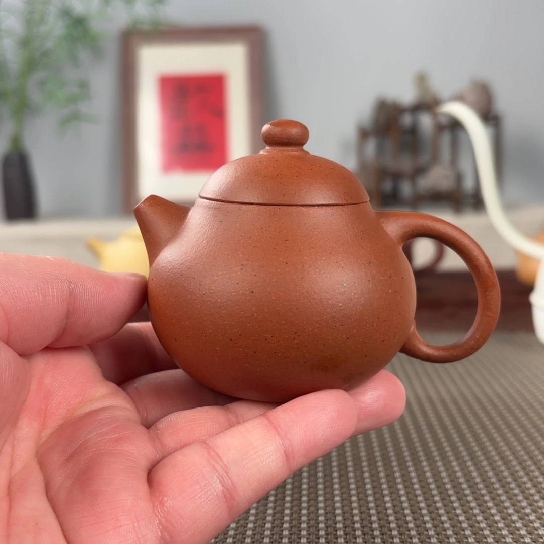 紫砂茶壶黄龙山原矿紫砂壶