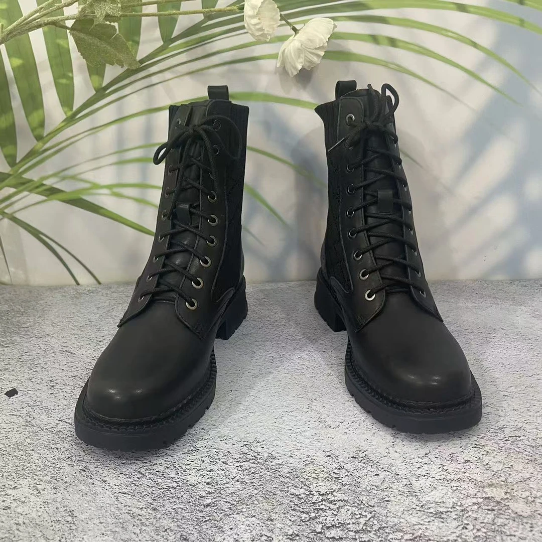 小强家女鞋 芽儿家百搭舒适女绒靴（Y338-25-1）（W31DYG20627-601)