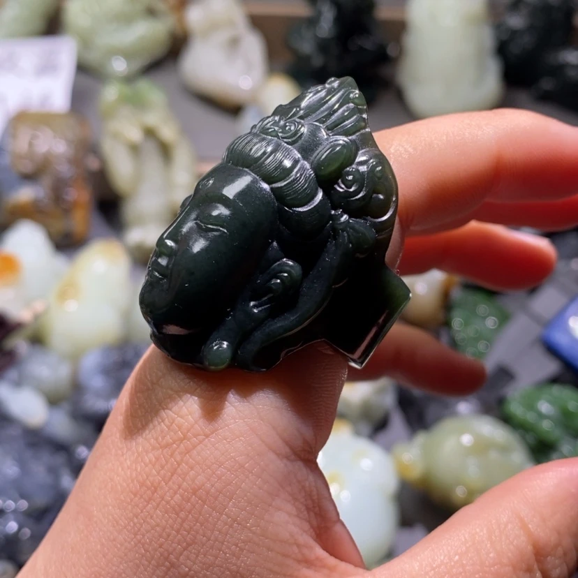 【闪购商品】和田玉把件未镶嵌高**瞩