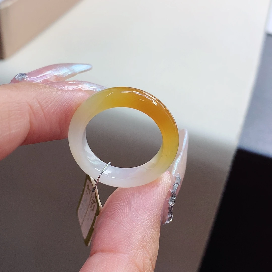 翡翠戒指未镶嵌20号