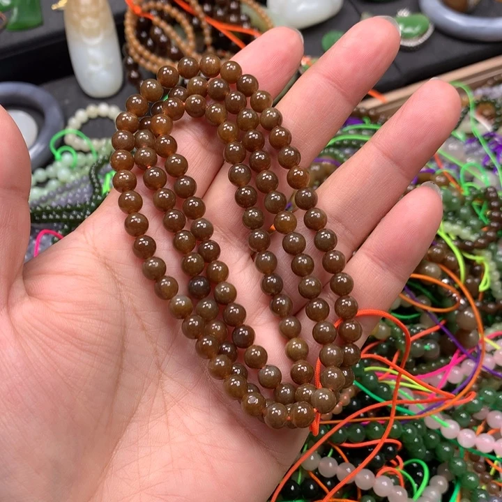 和田玉未镶嵌手链149