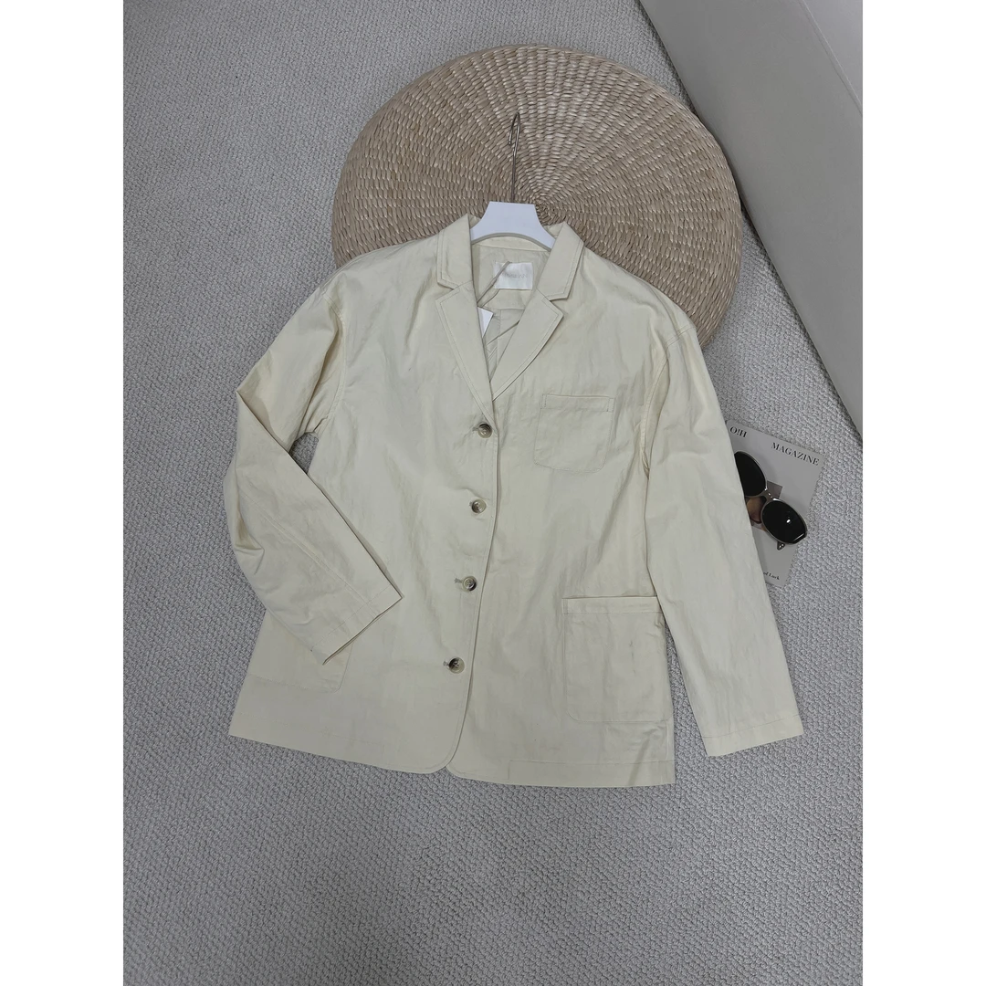 黄色棉料西装外套33320（清）