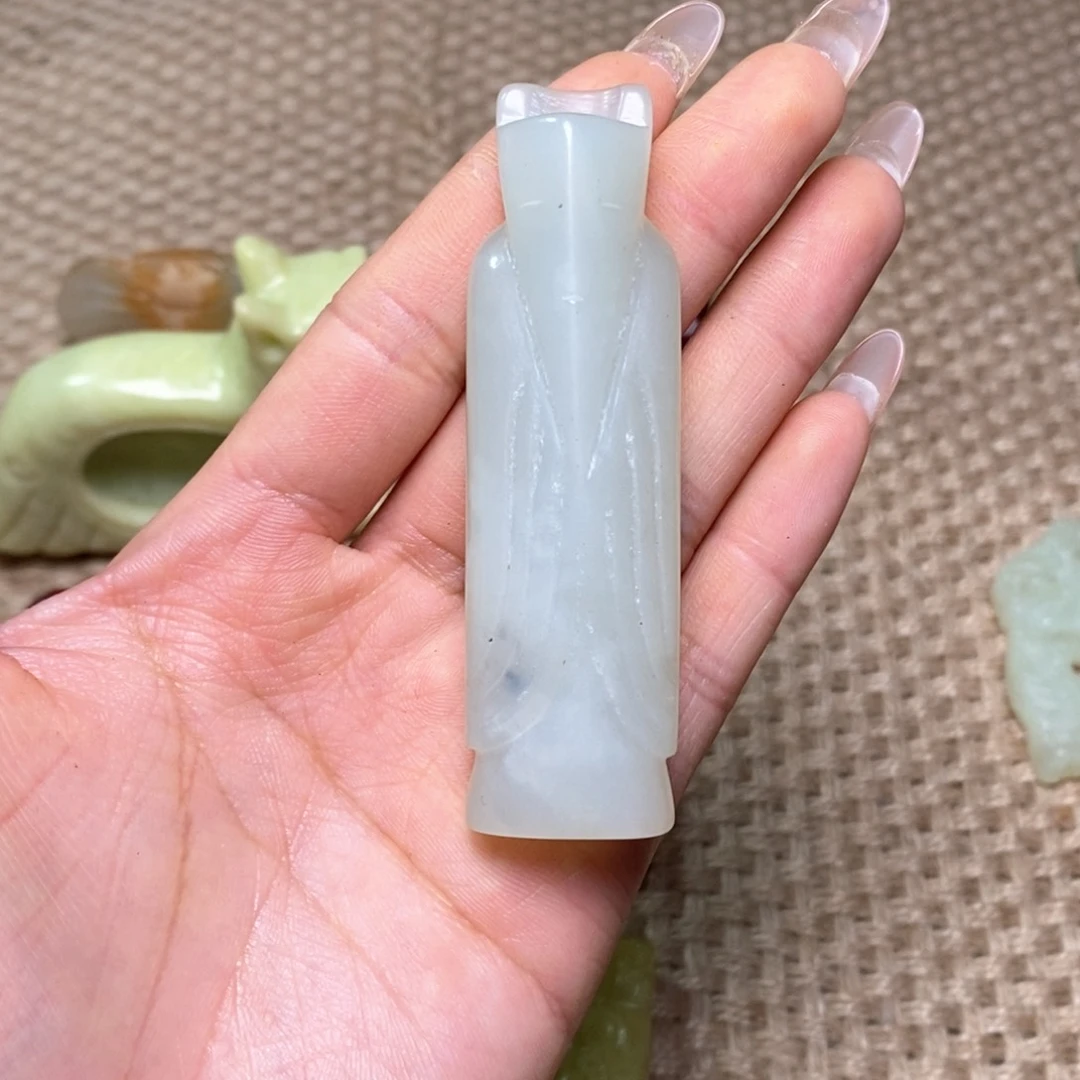 白玉菩提吊坠白玉菩提白玉菩提摆件