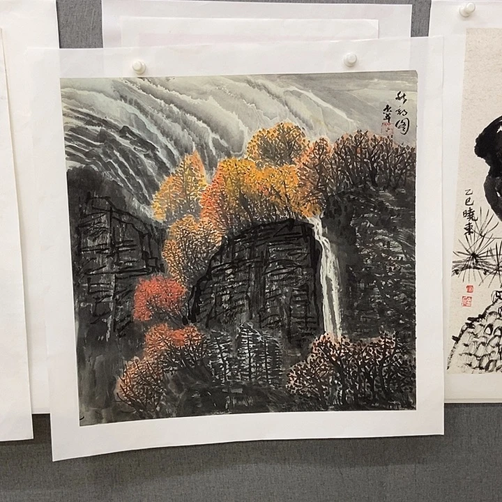 国画手寫手繪作品150