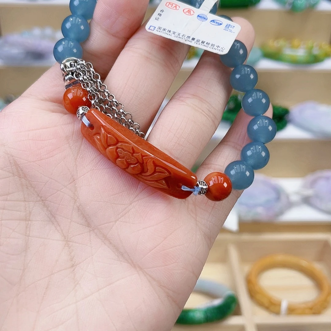 翡翠未镶嵌手链手链