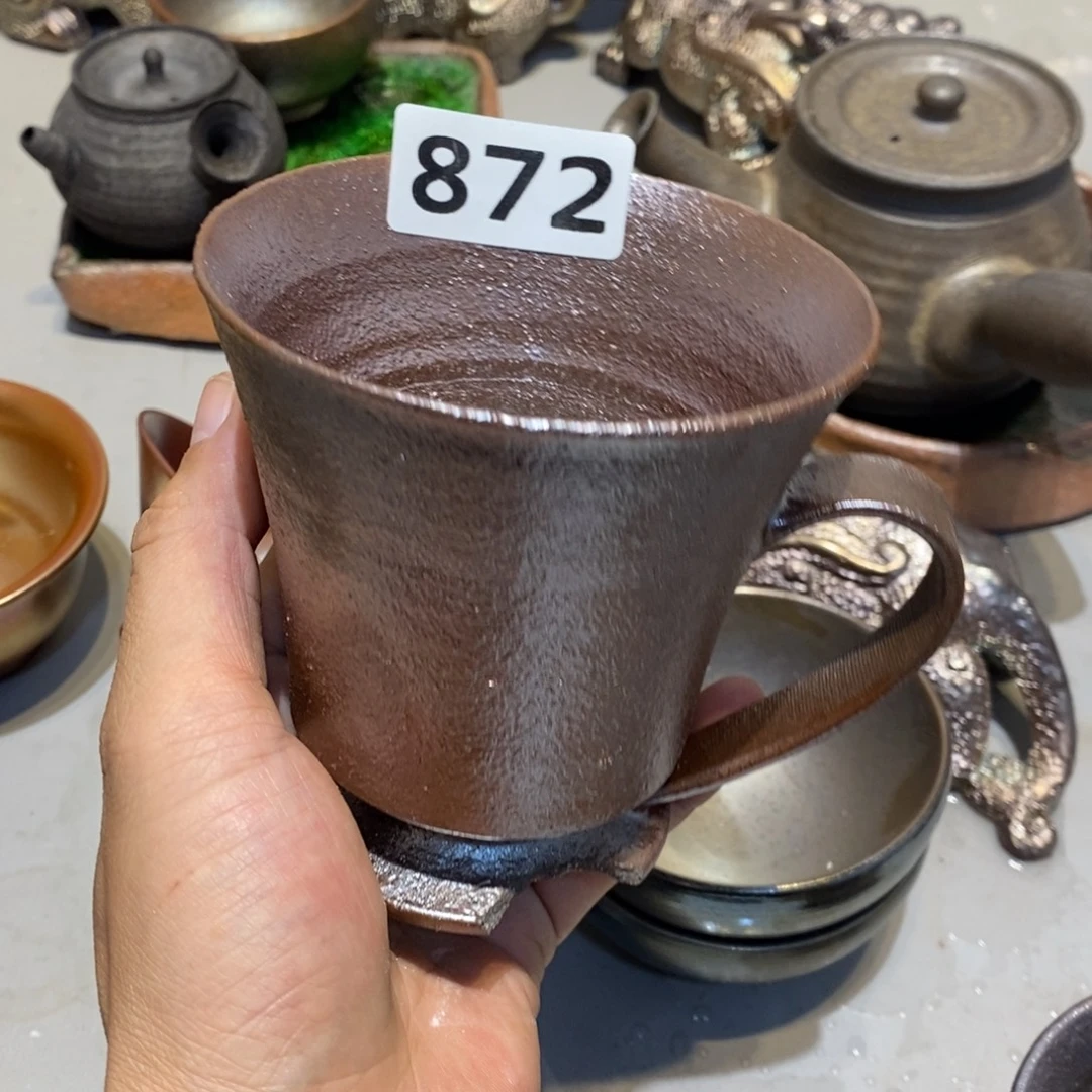 柴烧茶具陶瓷杯子